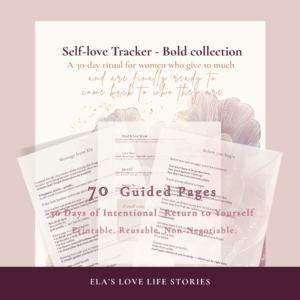 Self-Love Tracker - Bold Collection